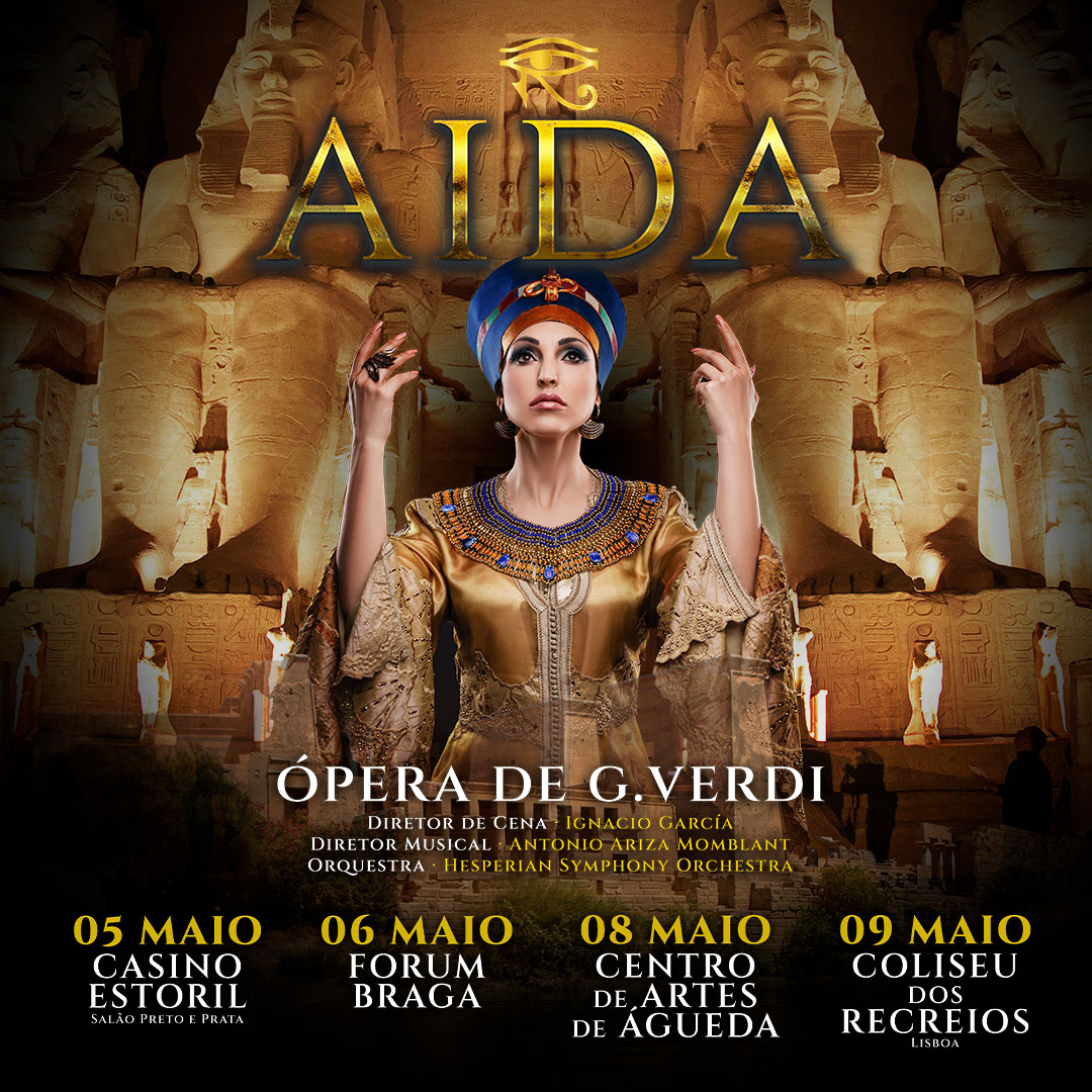 Cartaz Aida Maio 2026
